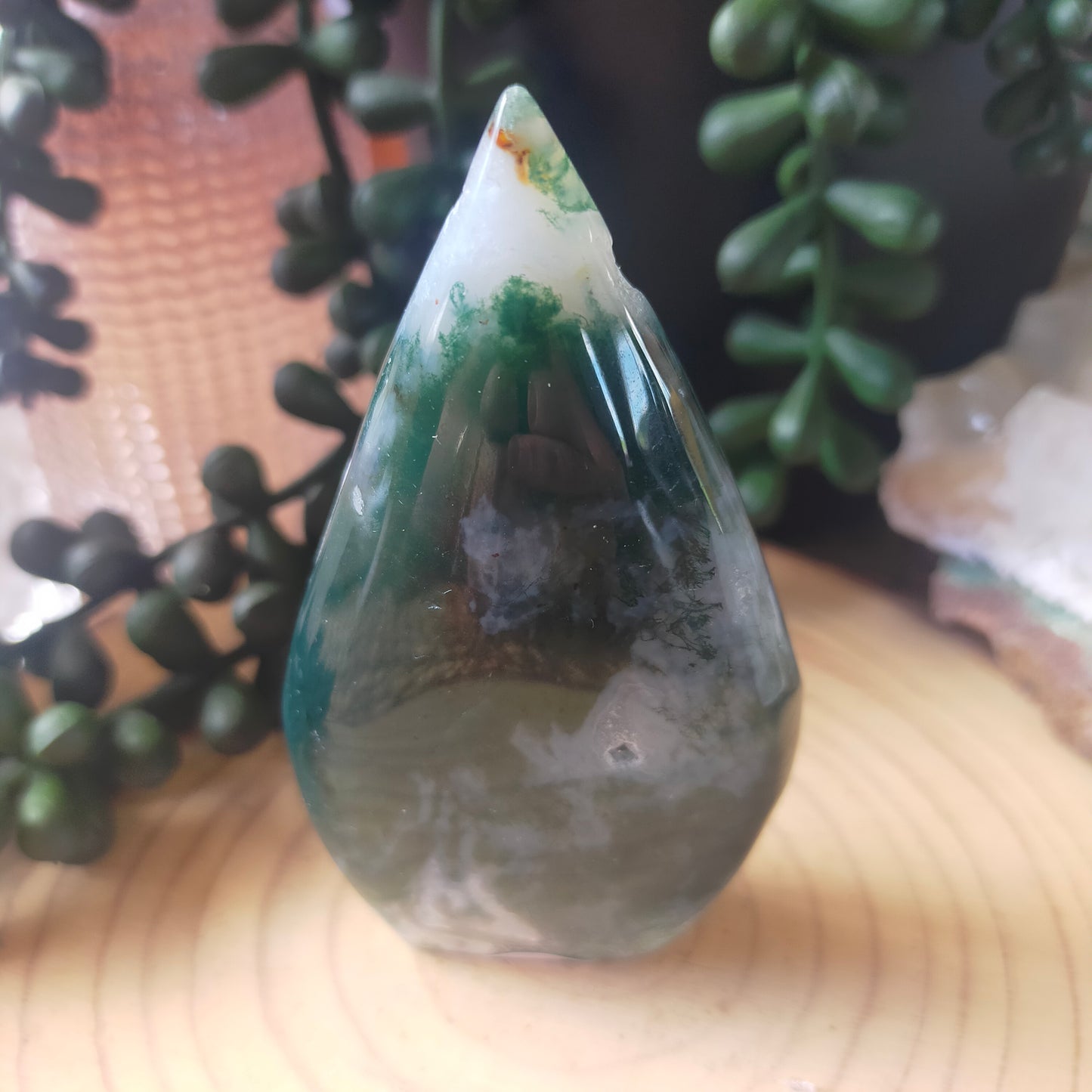 Moss Agate Freeform