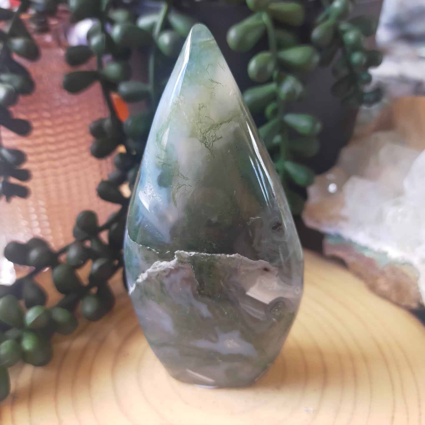 Moss Agate Freeform