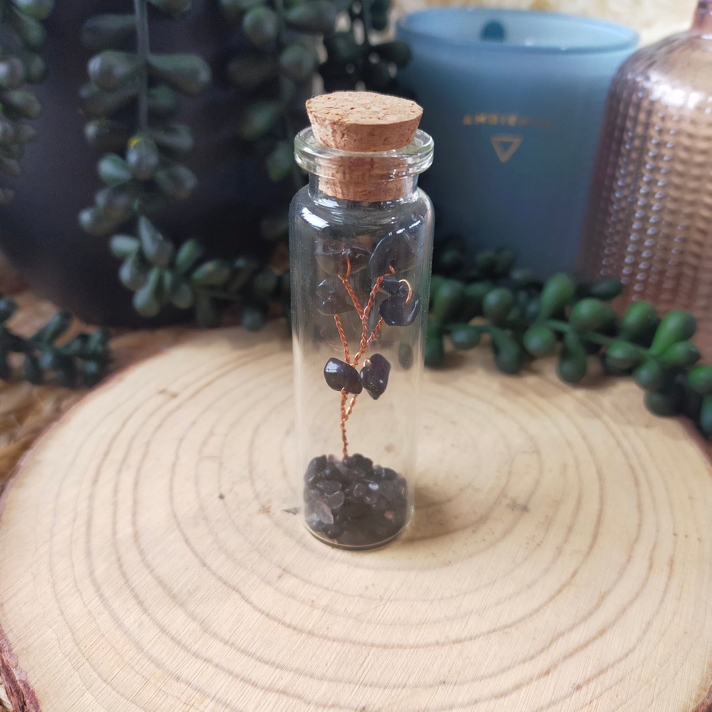 Crystal Chip Tree Bottles