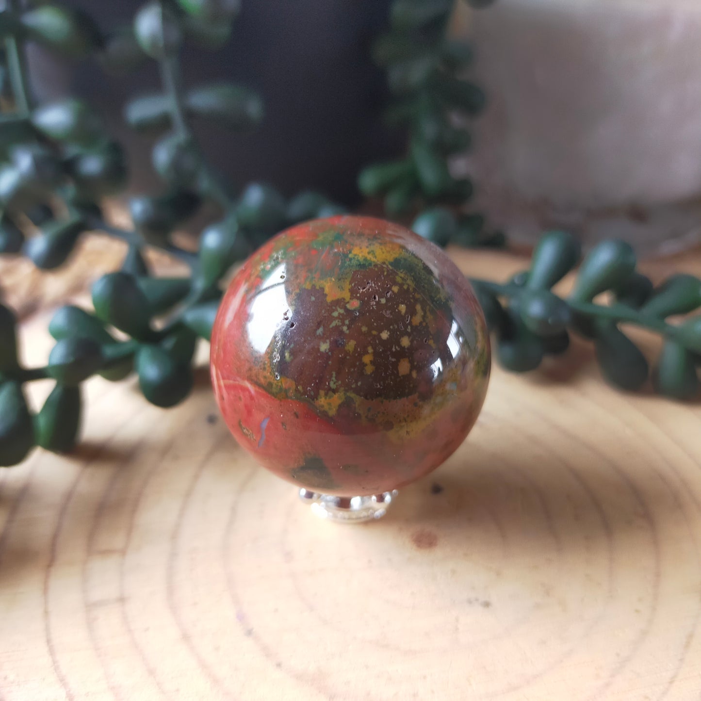 Gorgeous Small Ocean Jasper Spheres