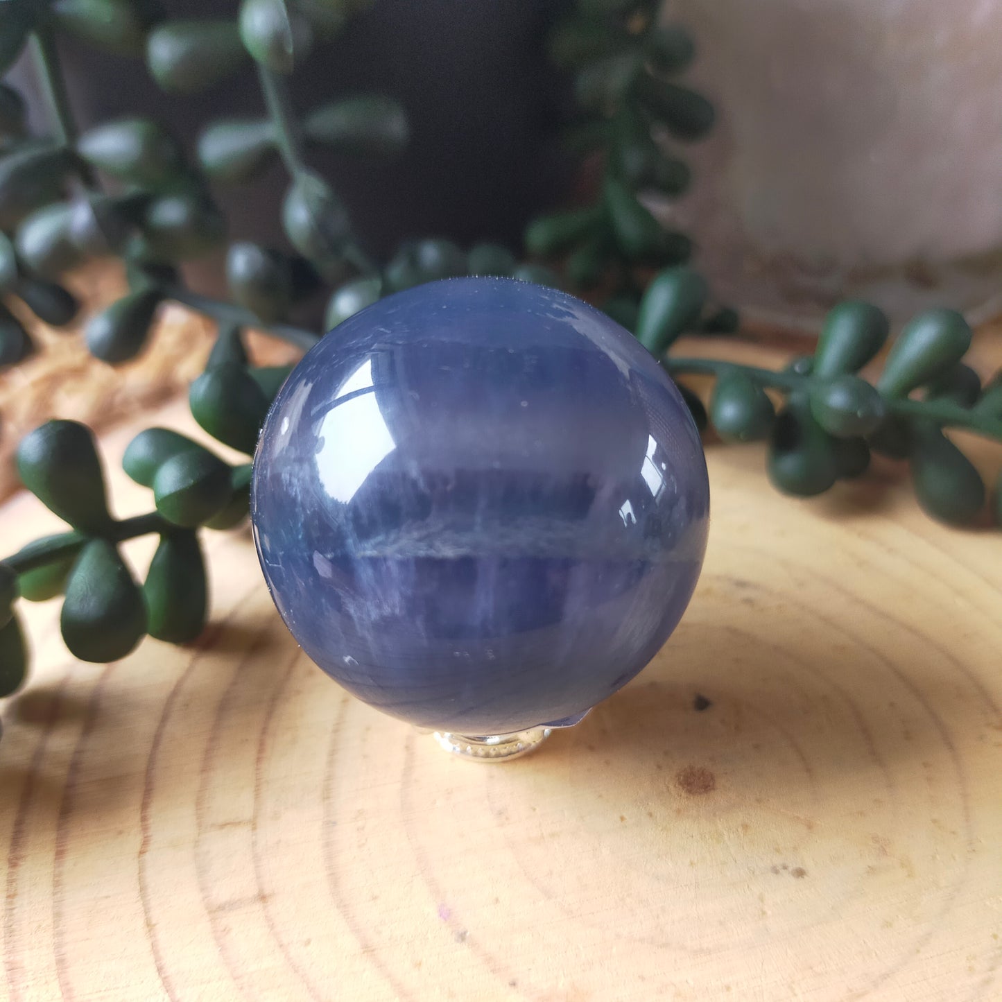 Blue Fluorite Sphere