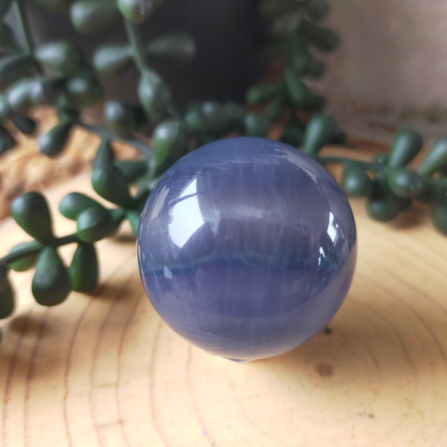 Blue Fluorite Sphere