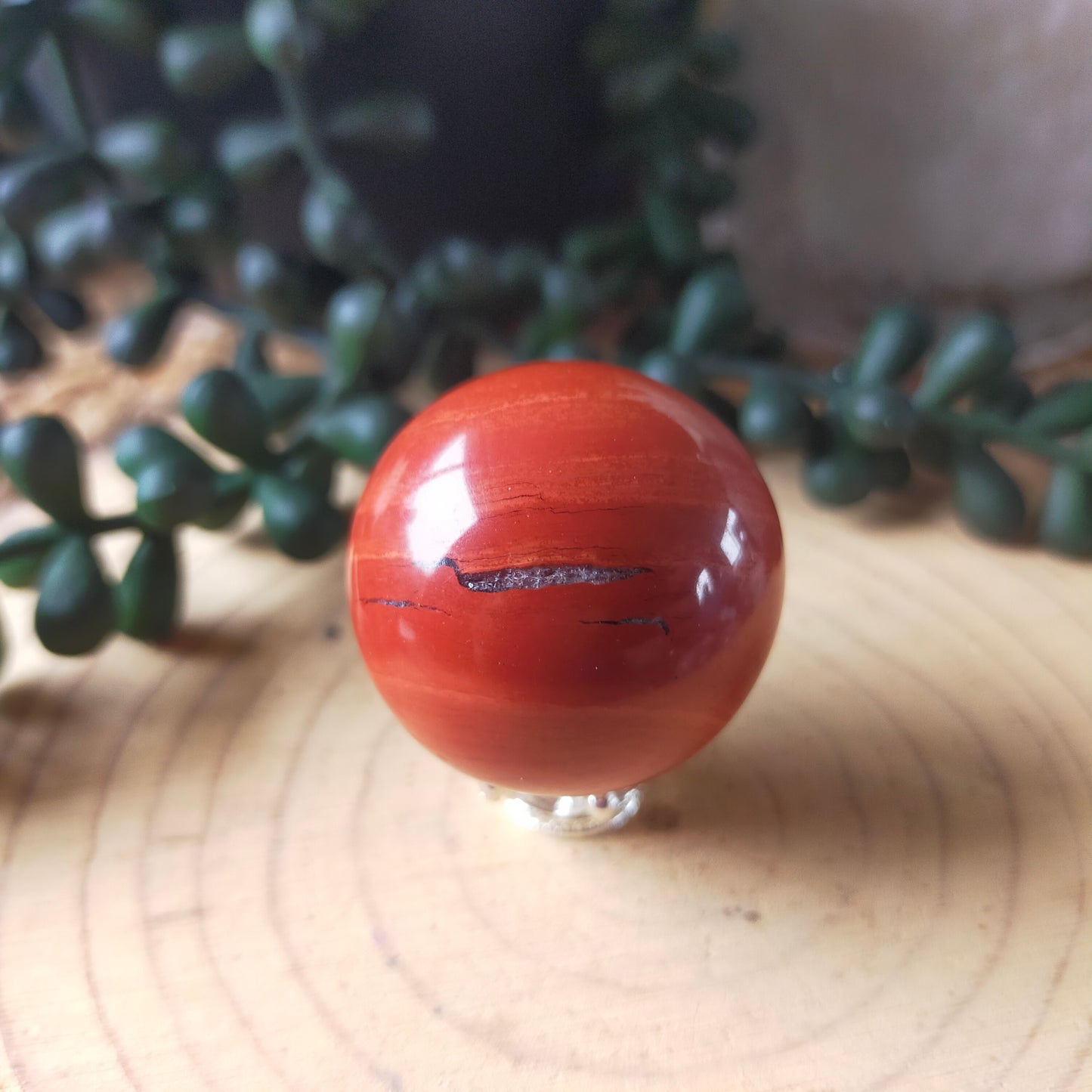 Red Jasper Spheres