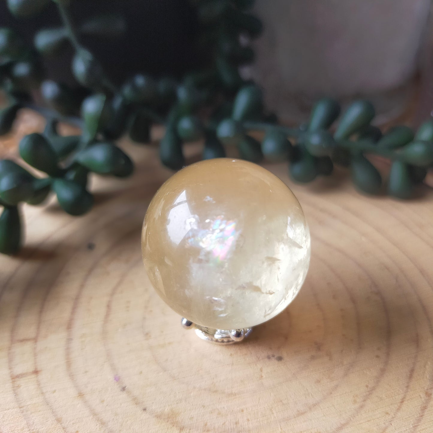 Small Honey Calcite Spheres