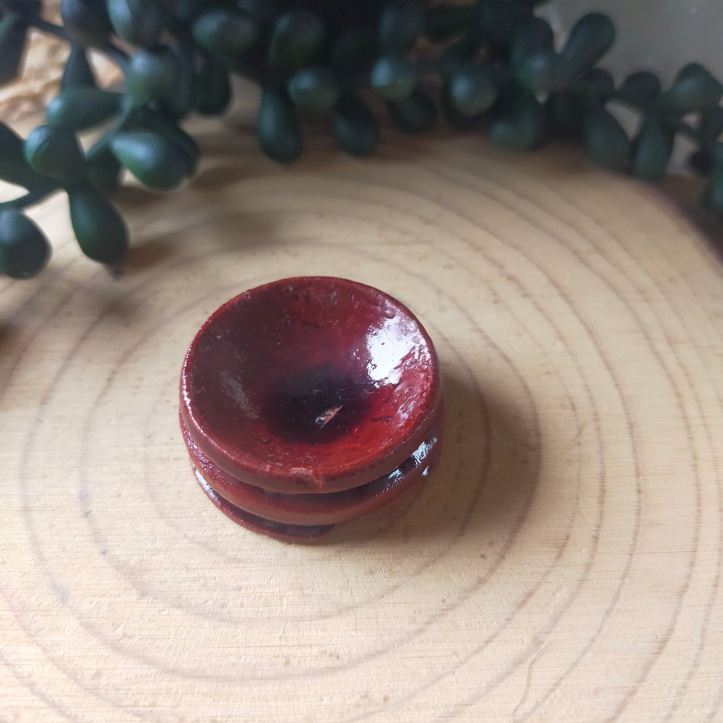 Small Wooden Sphere Stand