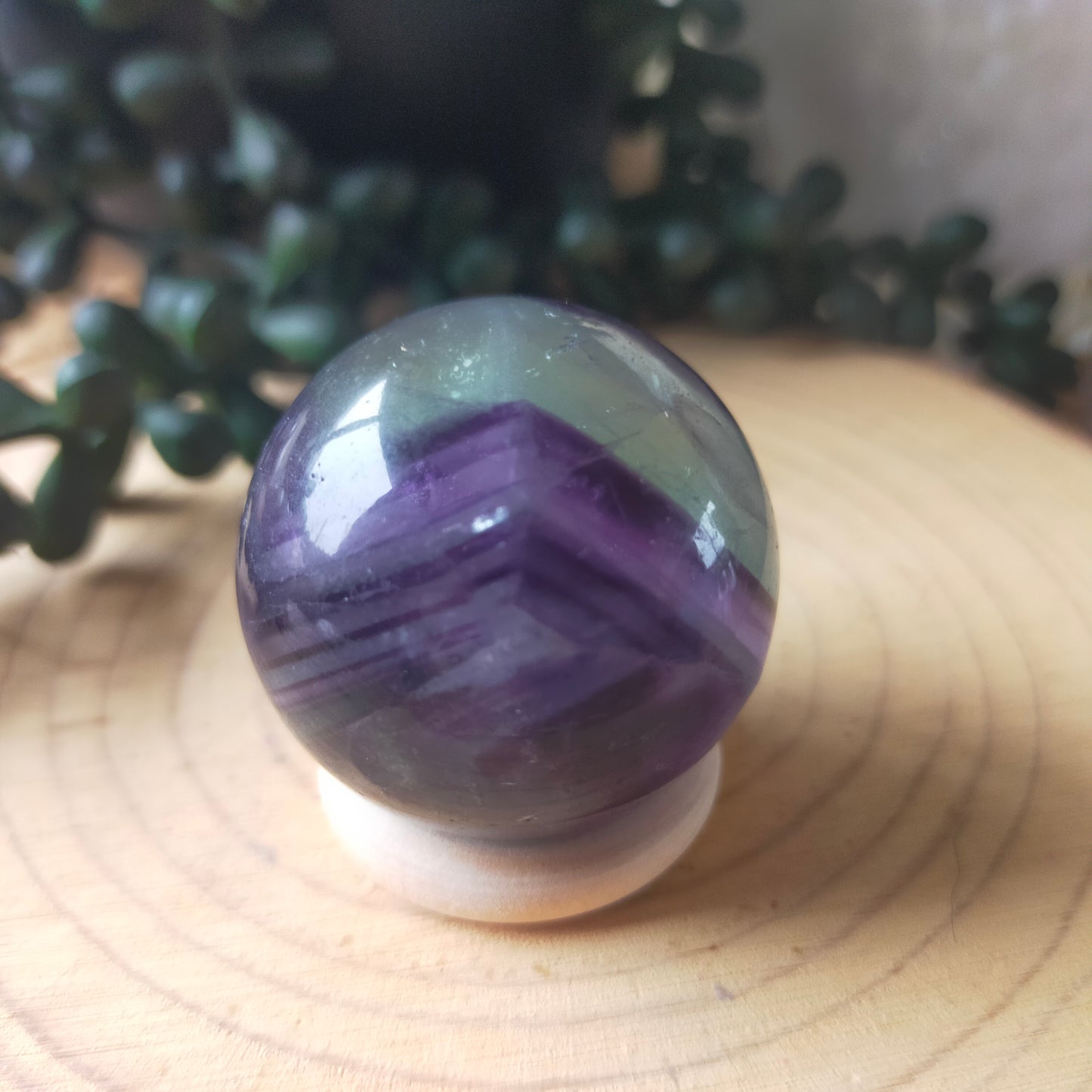 Beautiful Fluorite Sphere