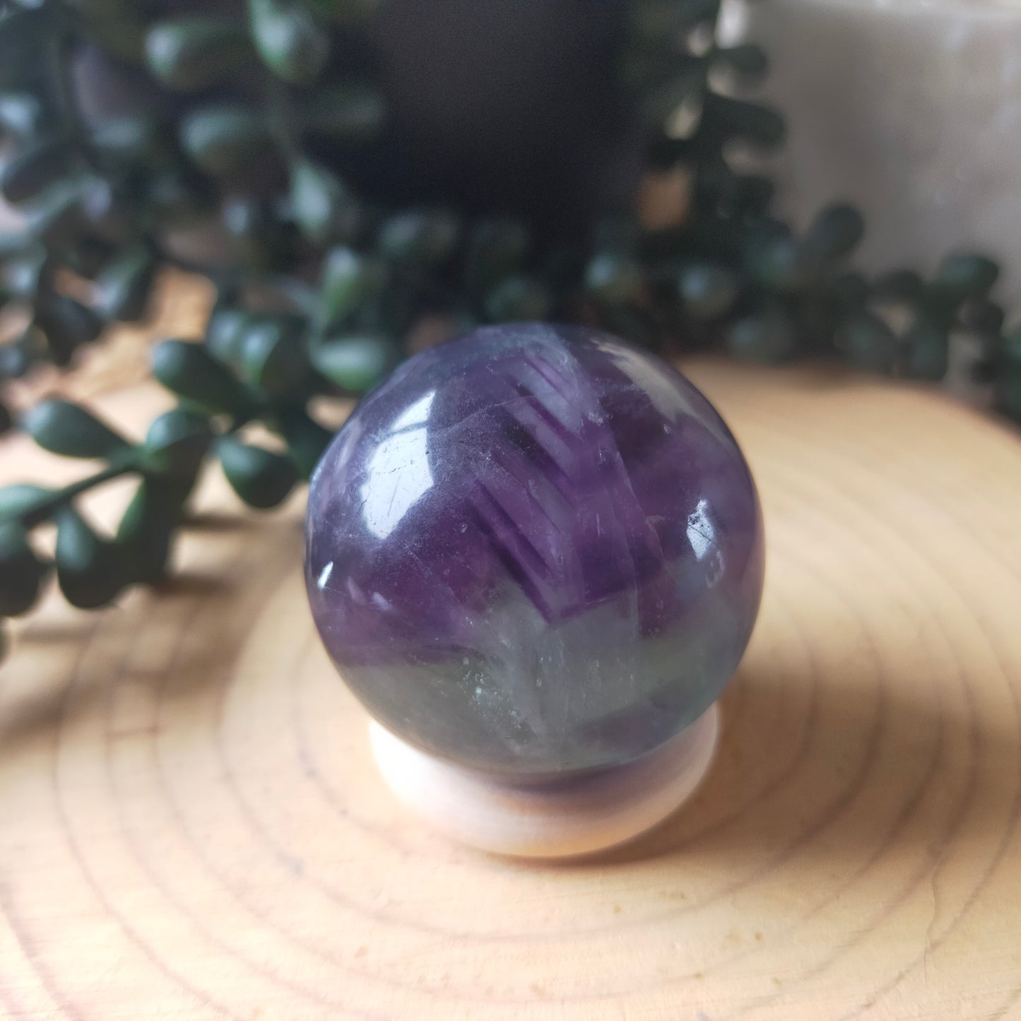 Beautiful Fluorite Sphere