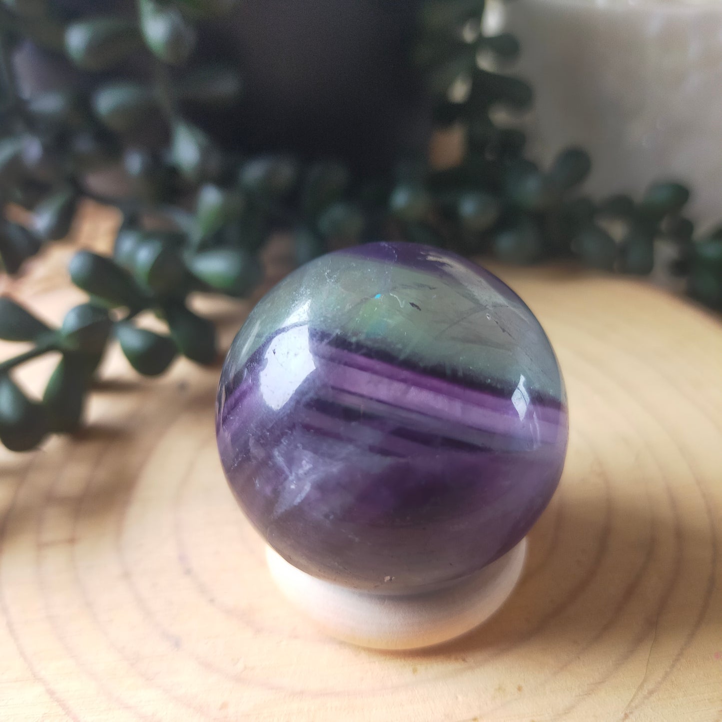 Beautiful Fluorite Sphere