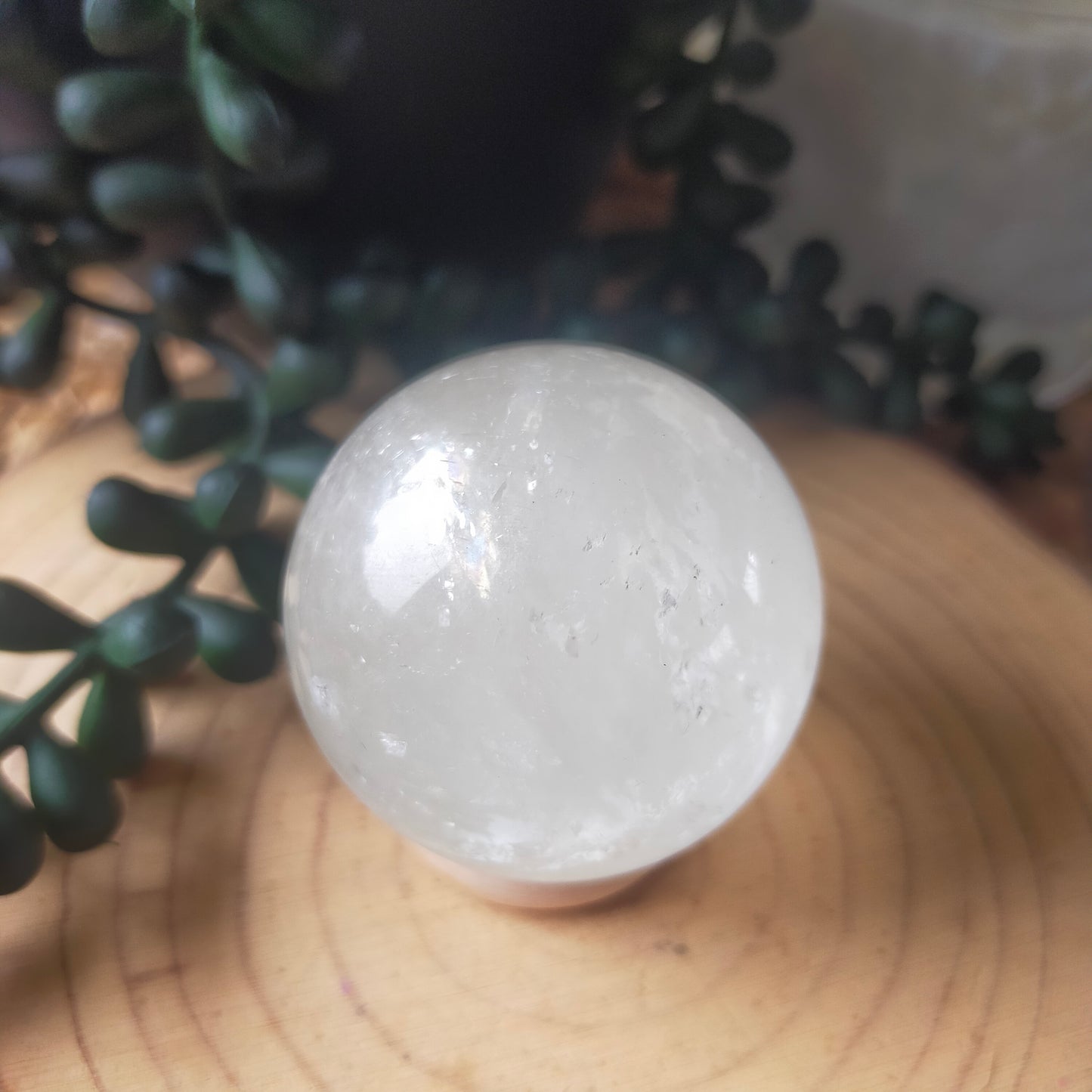 Lemon Calcite Sphere