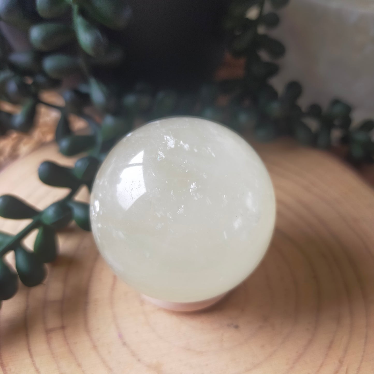 Lemon Calcite Sphere