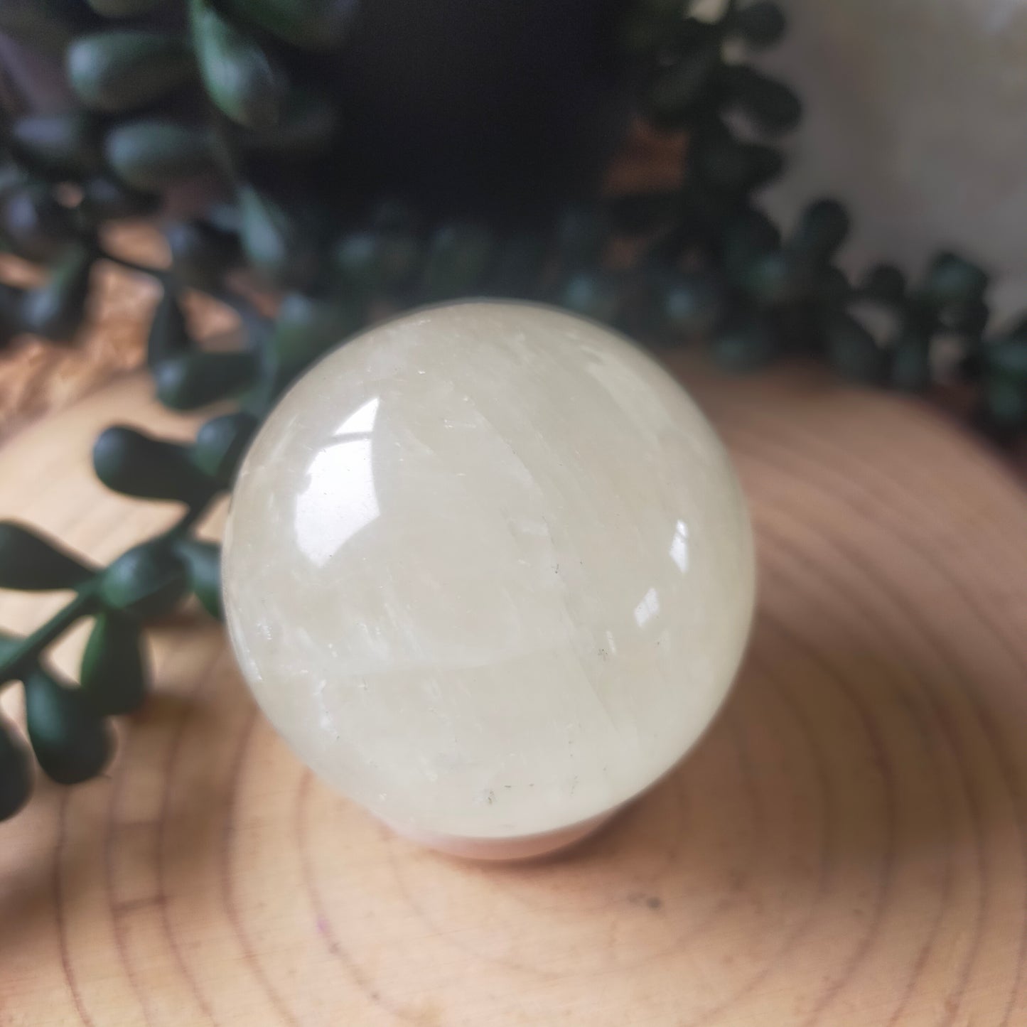 Lemon Calcite Sphere