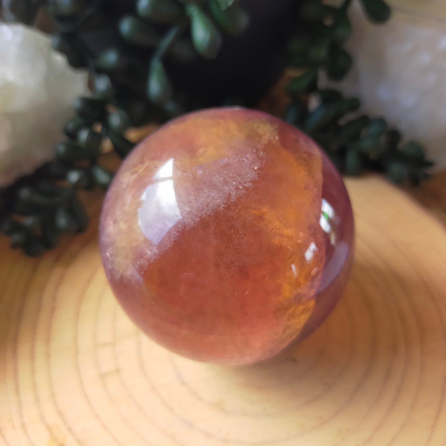 Stunning Candy Fluorite Sphere