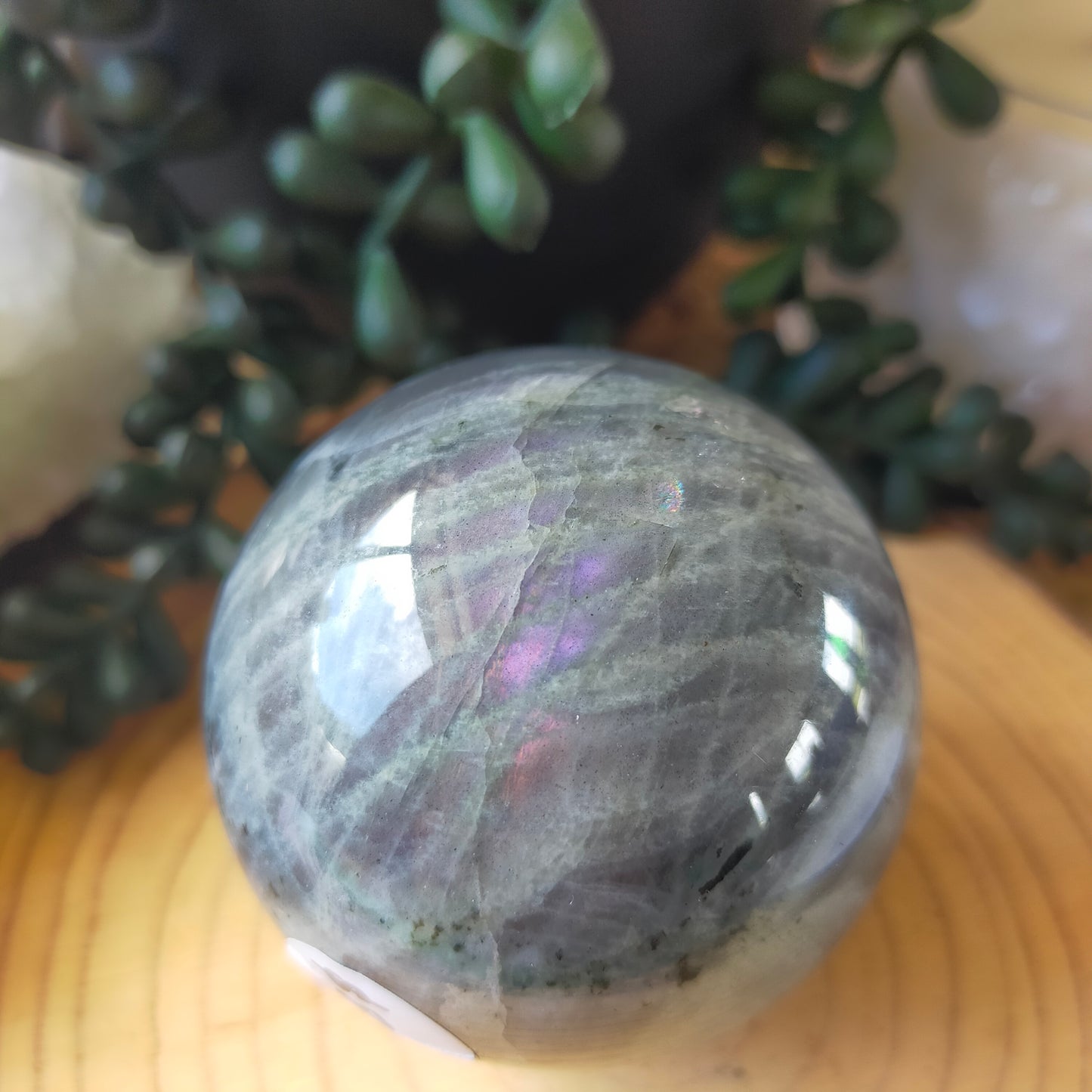 Purple Labradorite Sphere