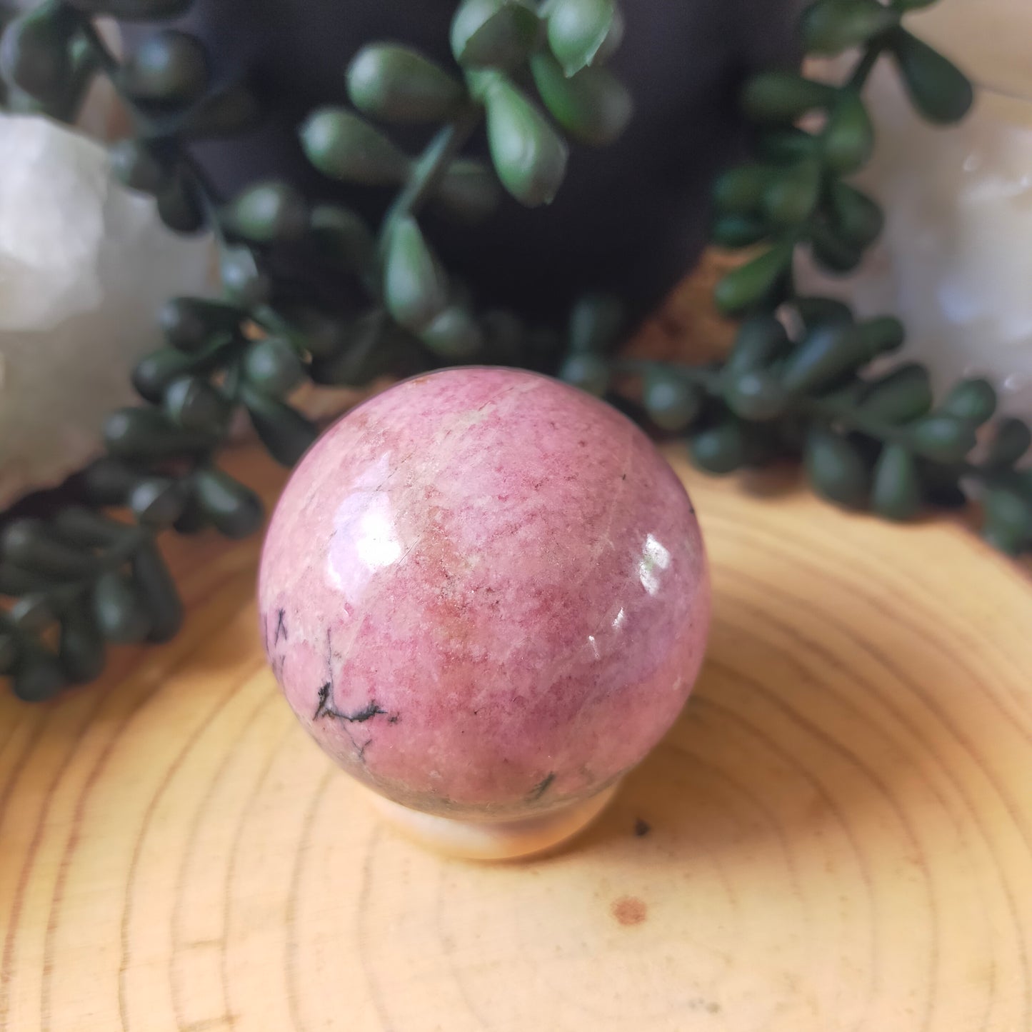 Rhodonite Sphere