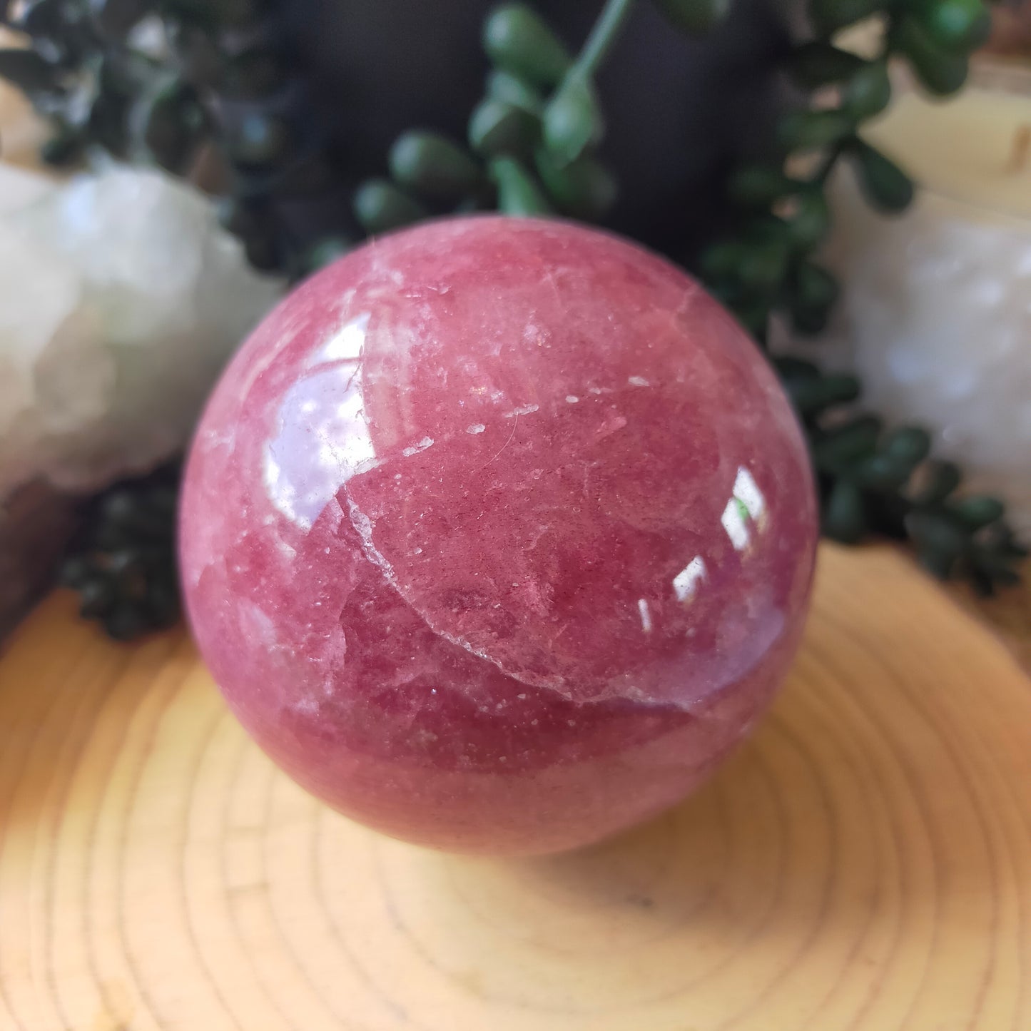 Strawberry Quartz Sphere