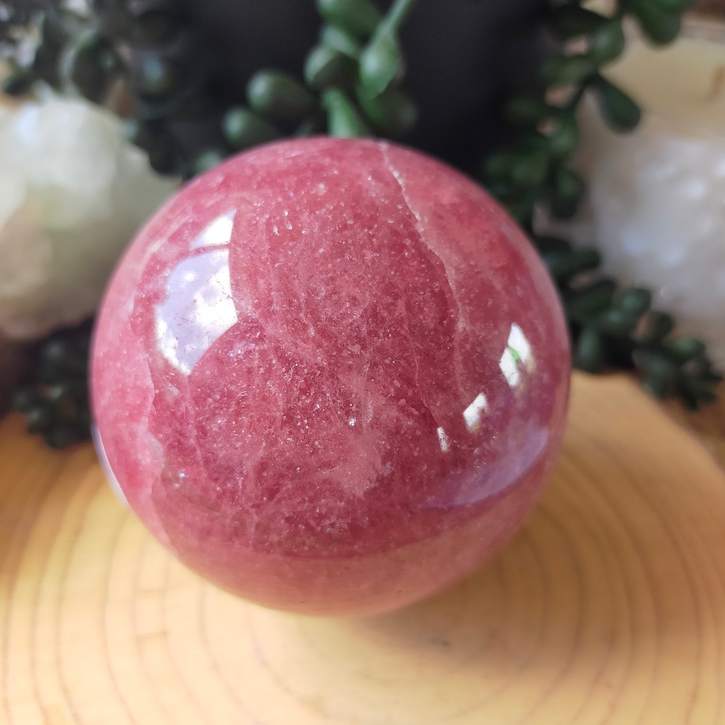 Strawberry Quartz Sphere