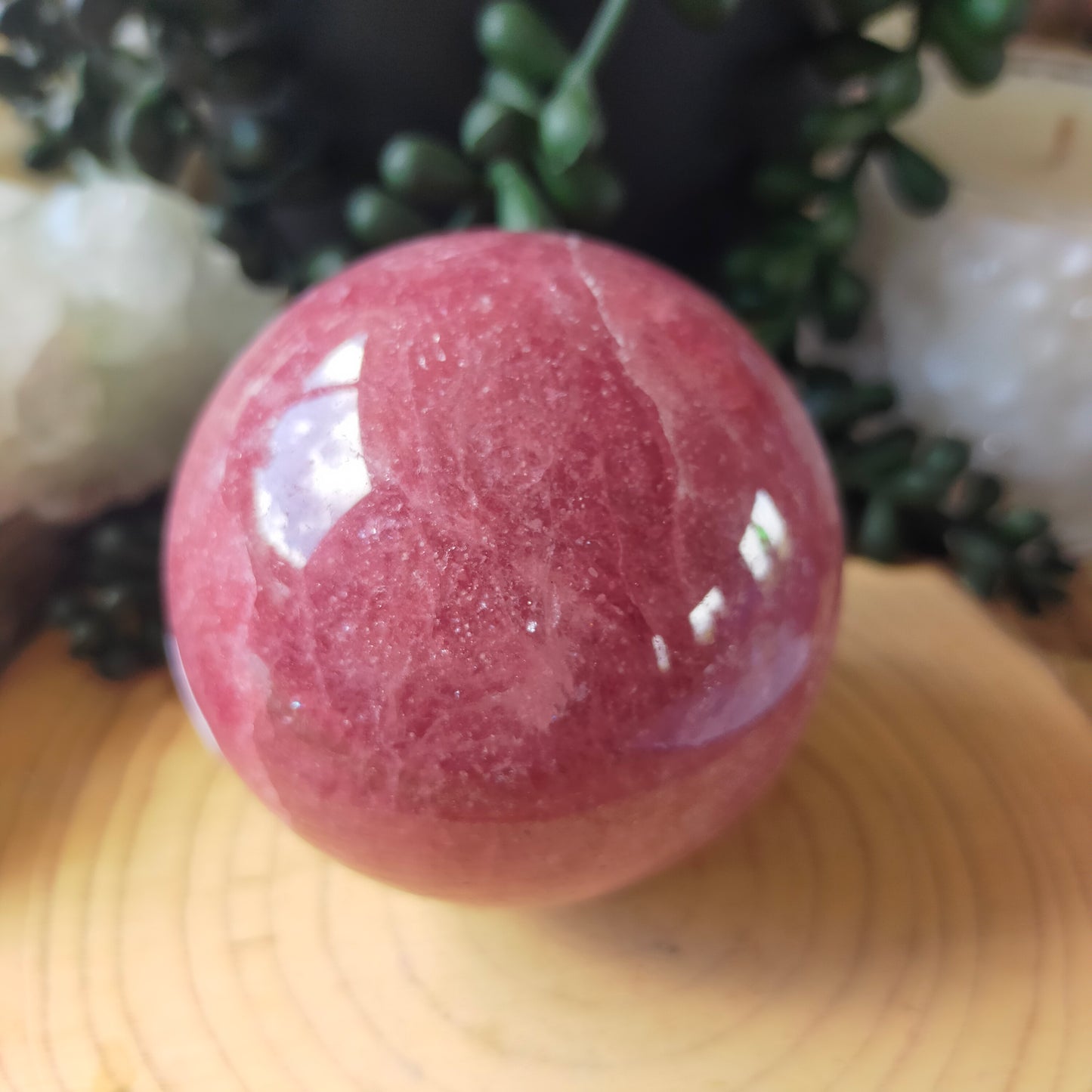 Strawberry Quartz Sphere