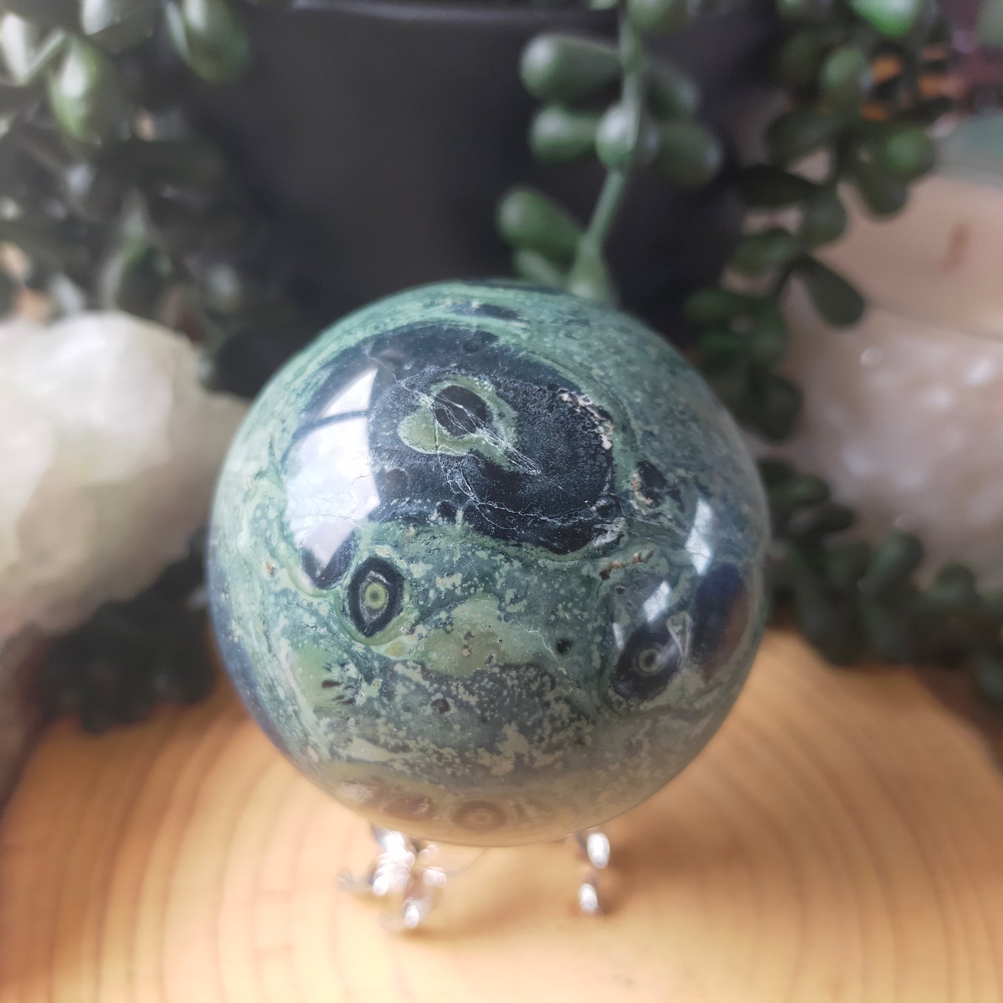 Kambaba Jasper Sphere