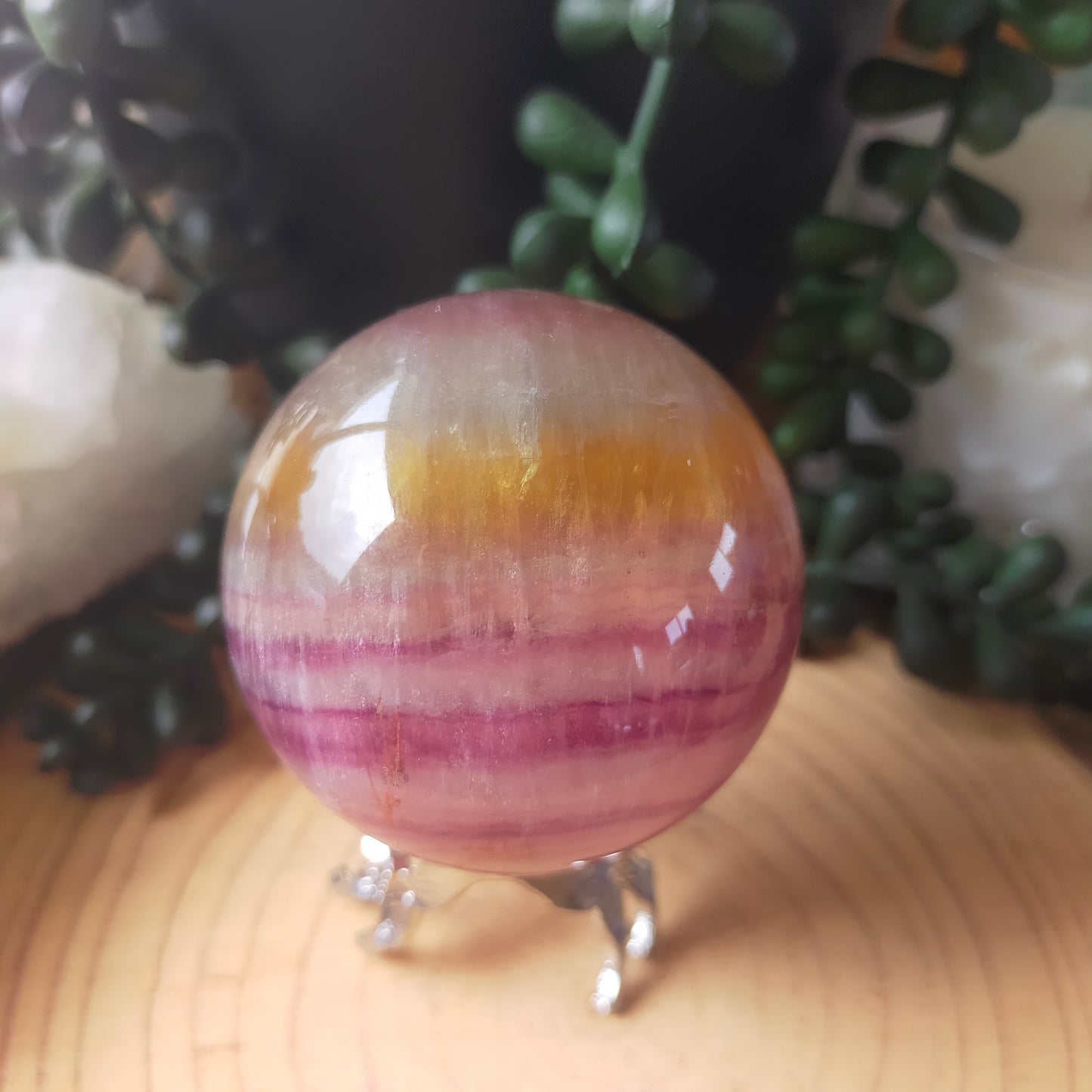 Candy Fluorite Sphere