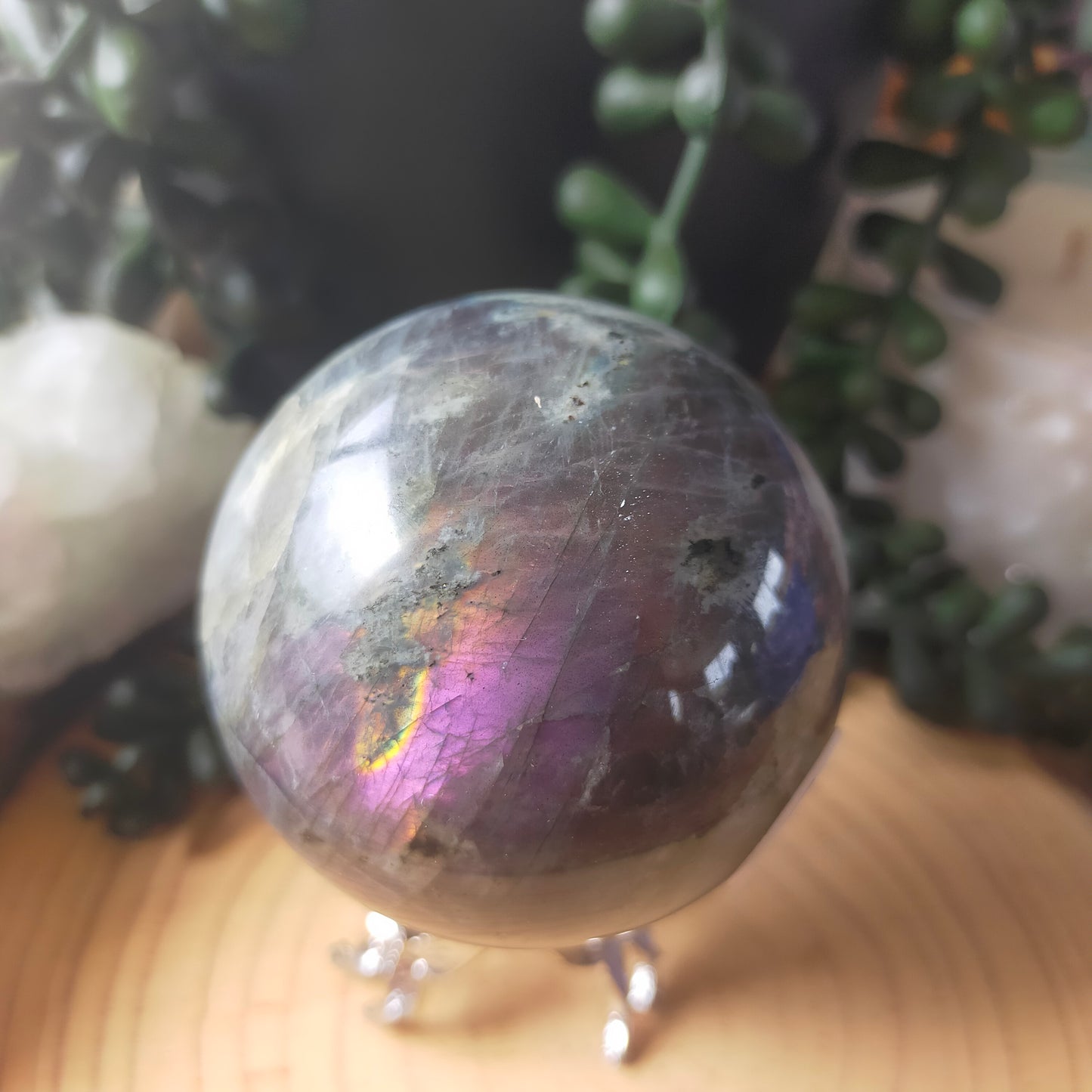 Gorgeous Labradorite Sphere