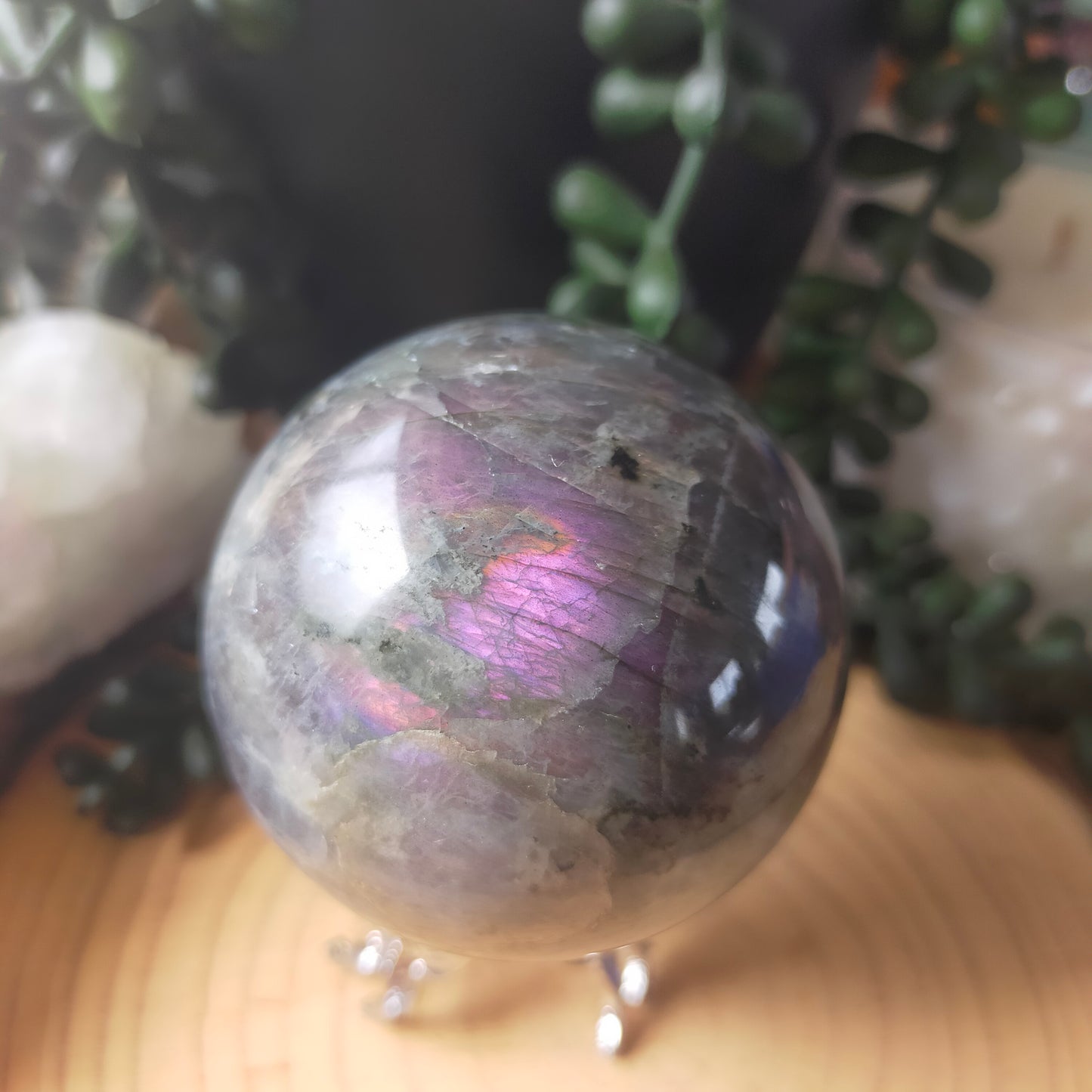 Gorgeous Labradorite Sphere