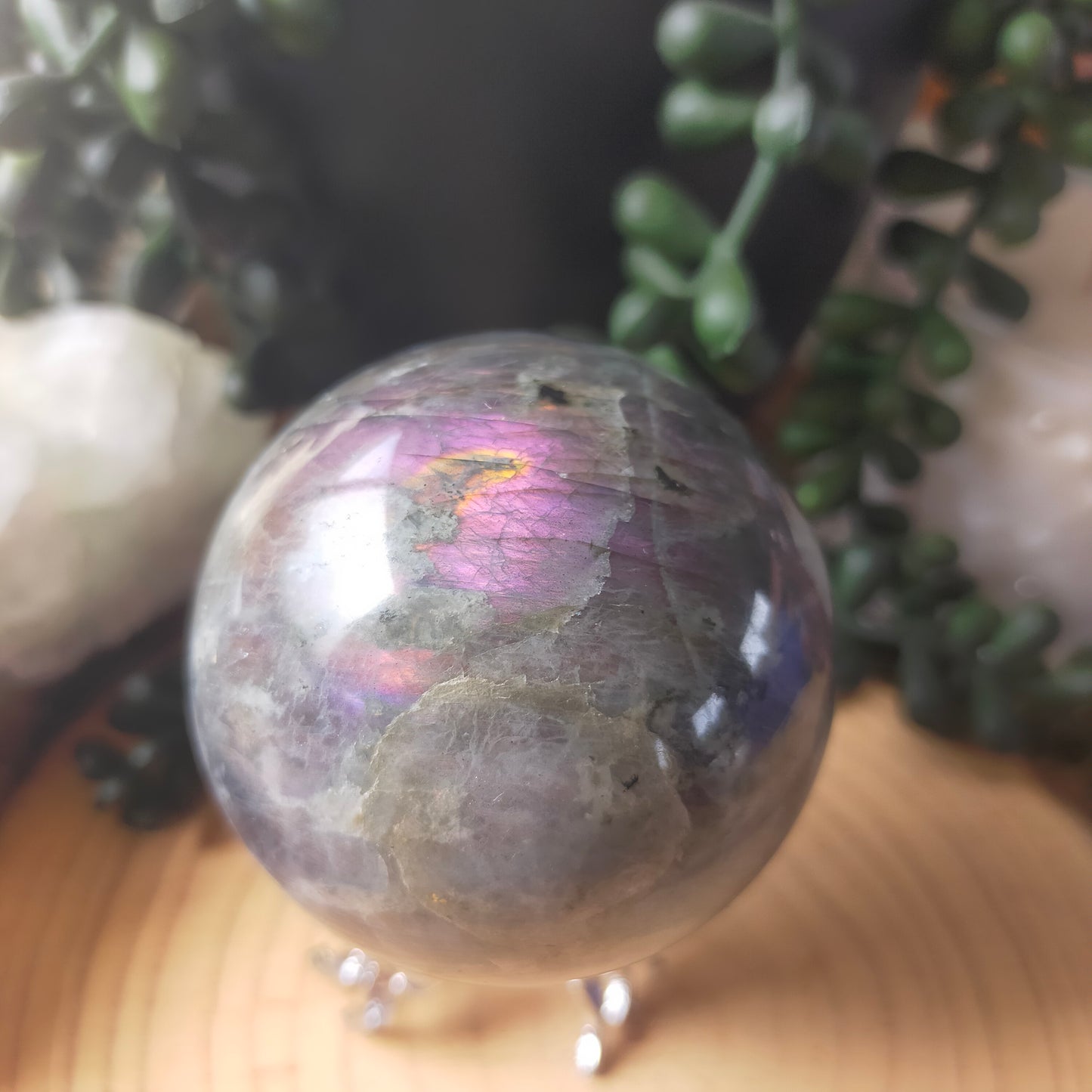 Gorgeous Labradorite Sphere