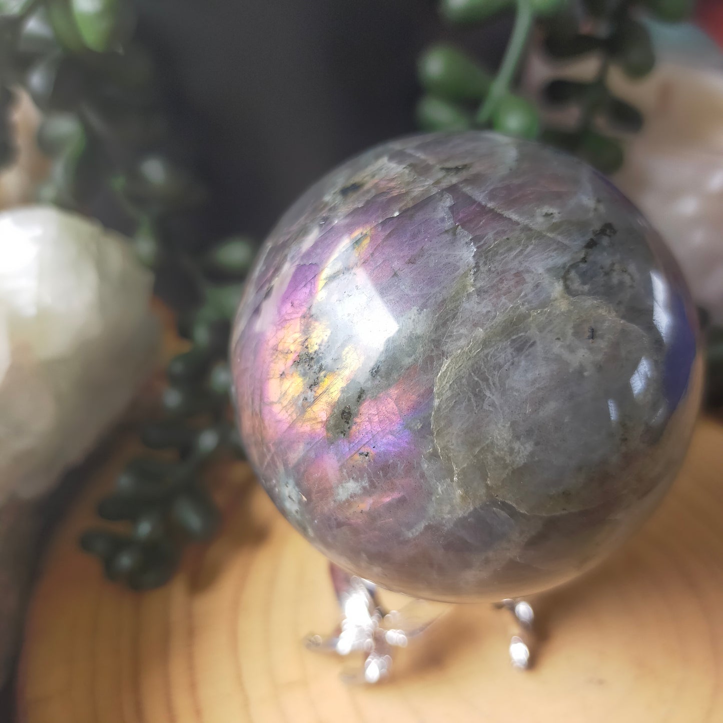 Gorgeous Labradorite Sphere