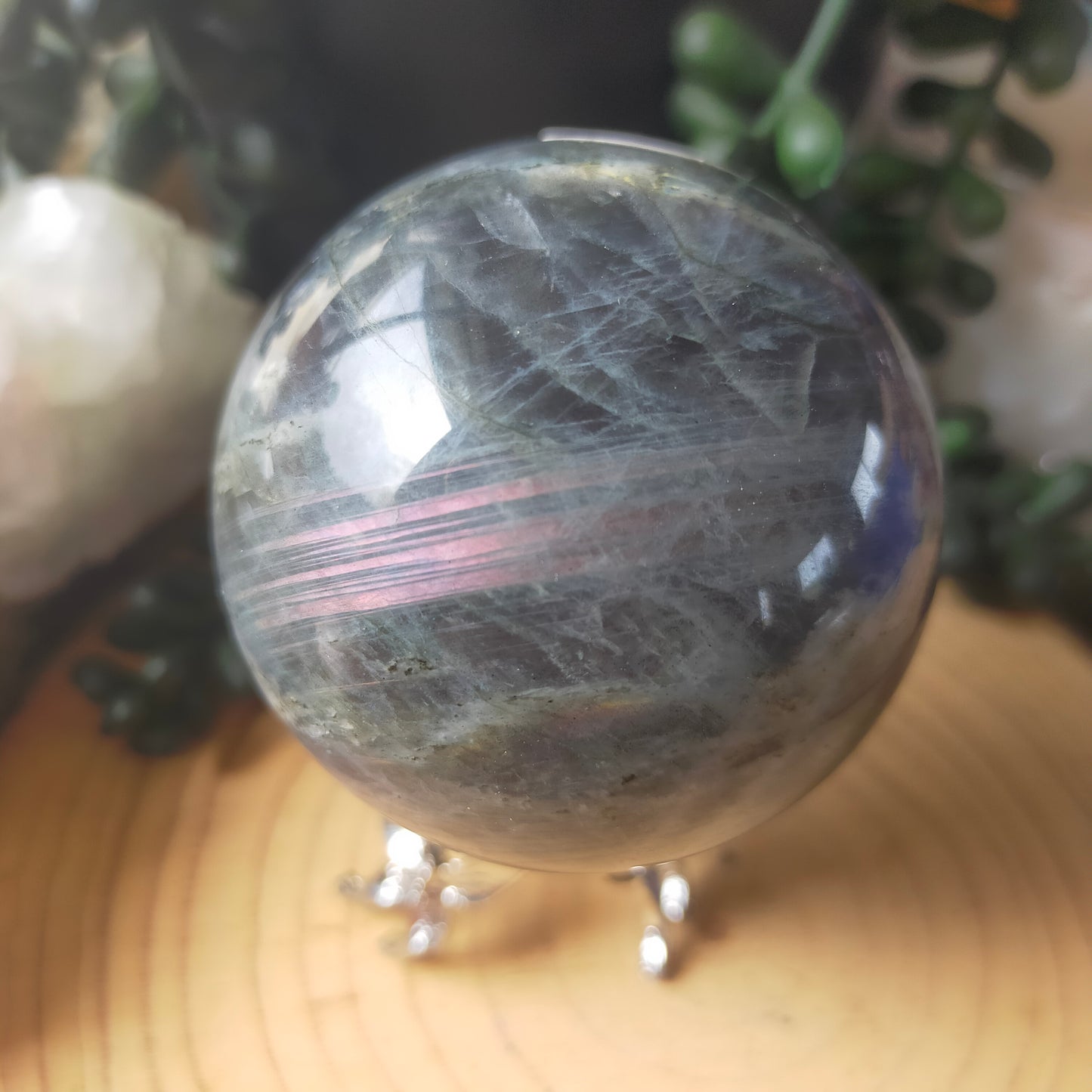 Gorgeous Labradorite Sphere