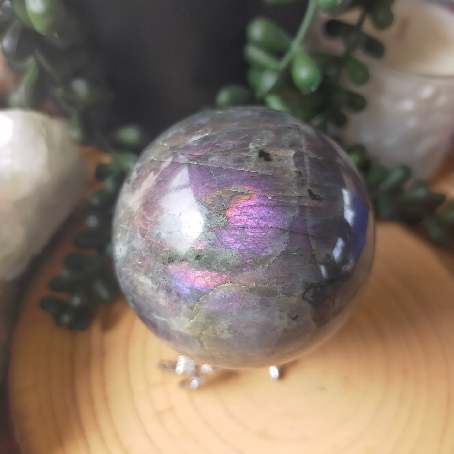 Gorgeous Labradorite Sphere