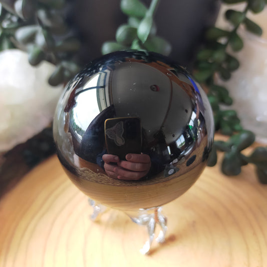 Black Obsidian Sphere