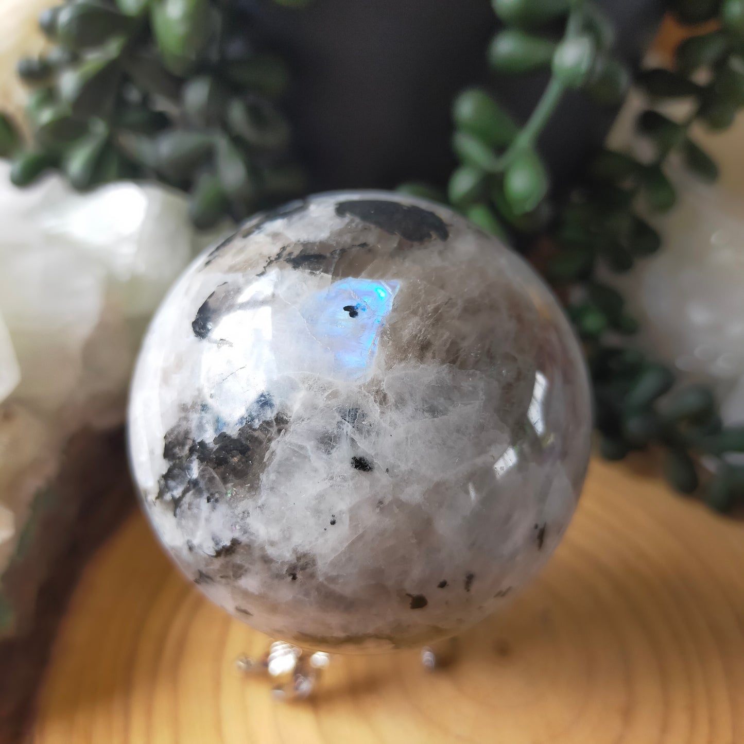 Rainbow Moonstone Sphere