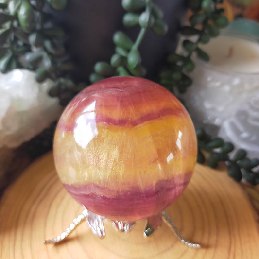 Candy Fluorite Sphere