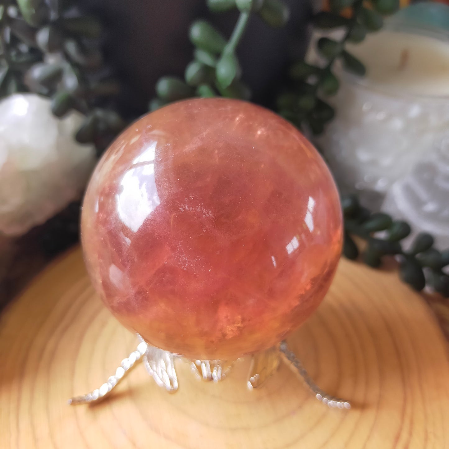 Candy Fluorite Sphere