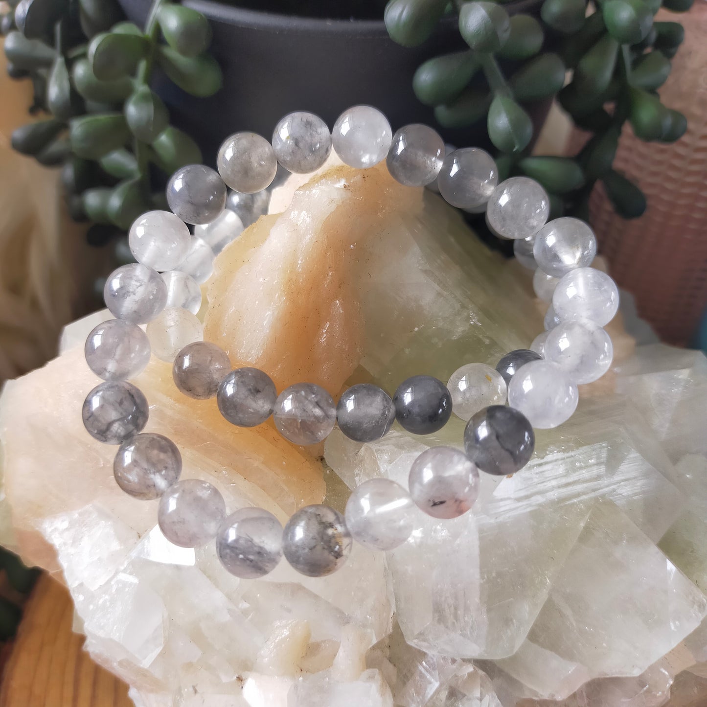 Light Smokey Quartz Bracelet