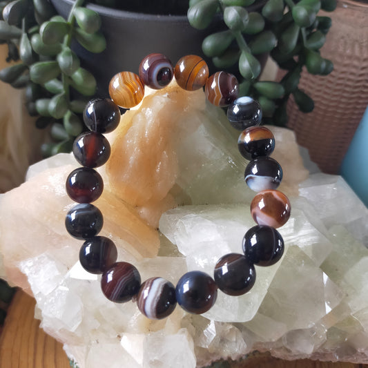 Black Agate Bracelet