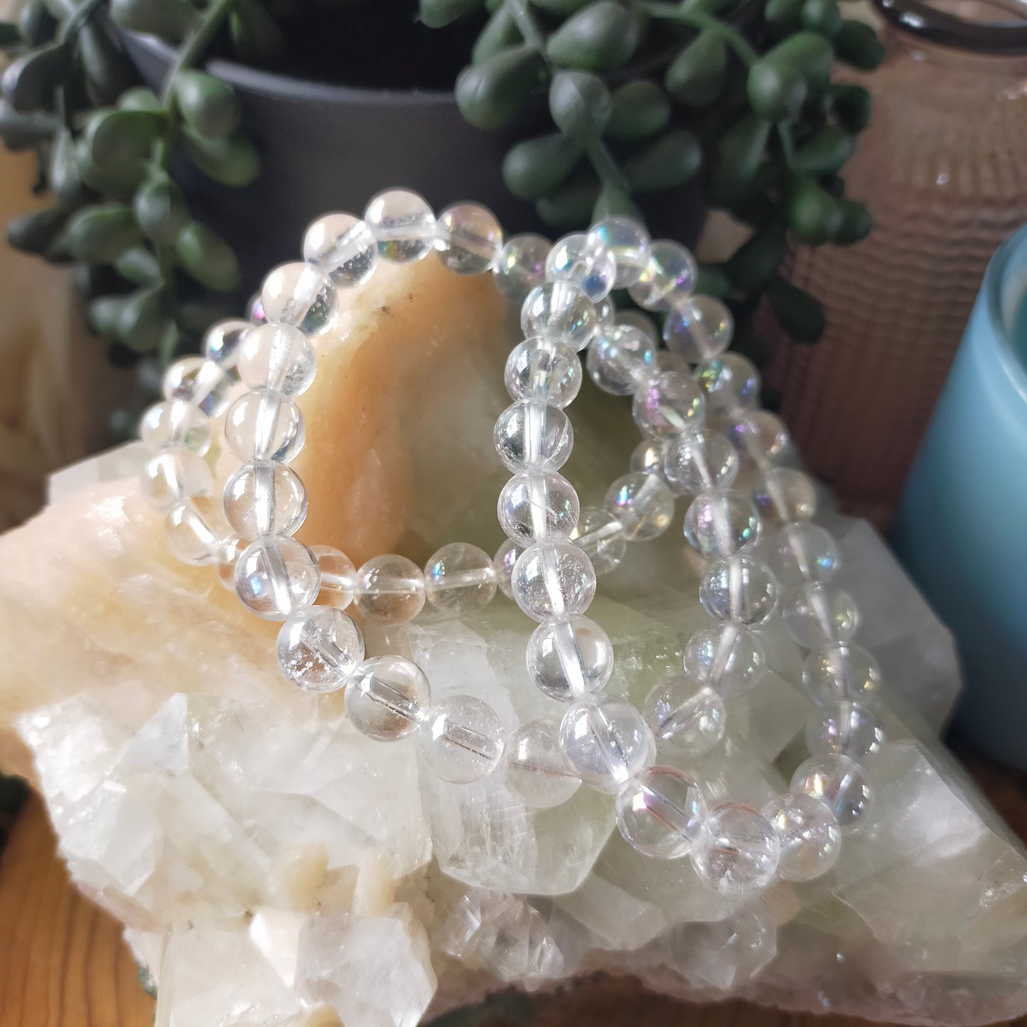 Aura Clear Quartz Bracelet