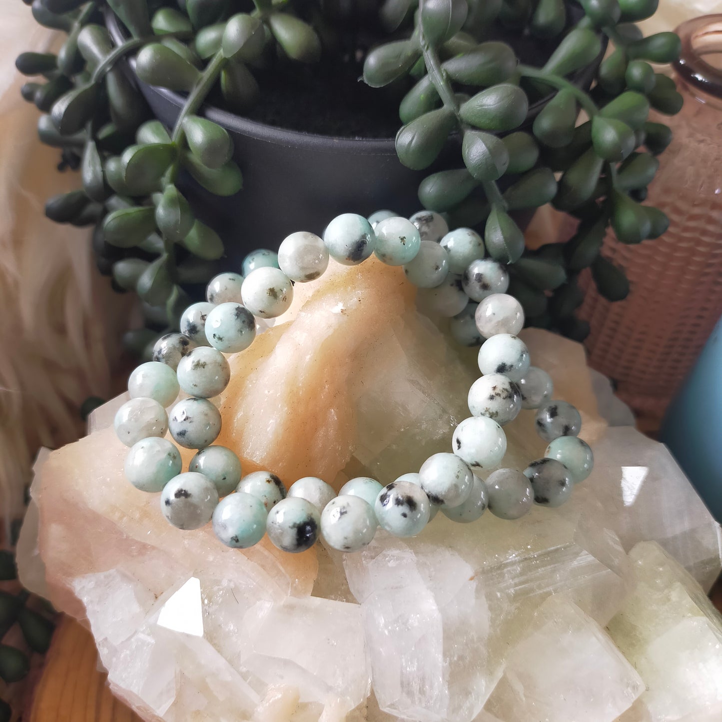 Kiwi Jasper Bracelet