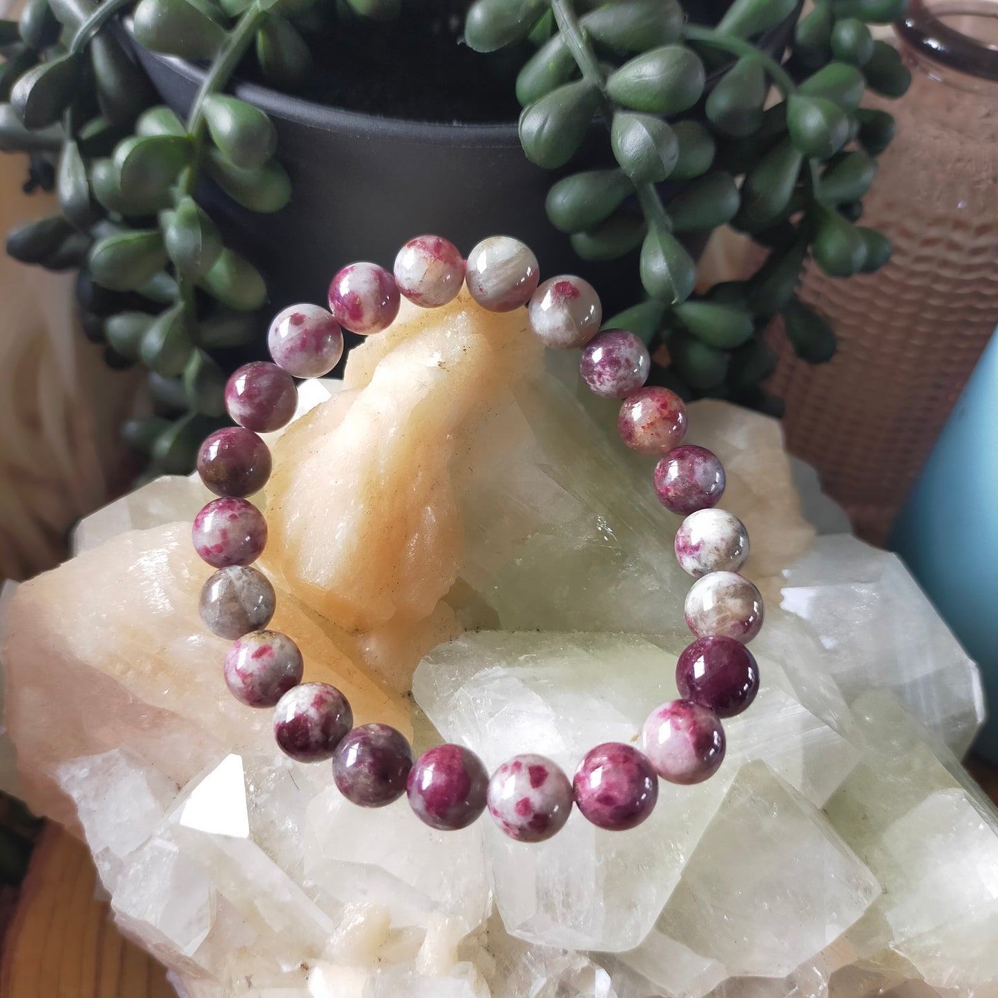 Plum Tourmaline Bracelet