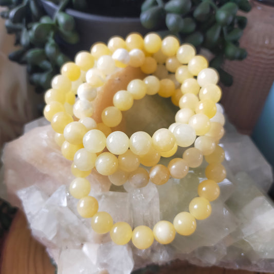 Yellow Calcite Bracelet