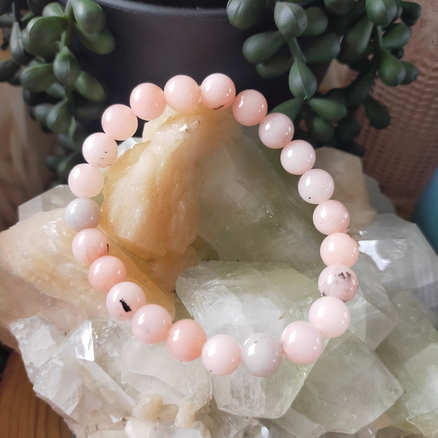 Pink Opal Bracelet