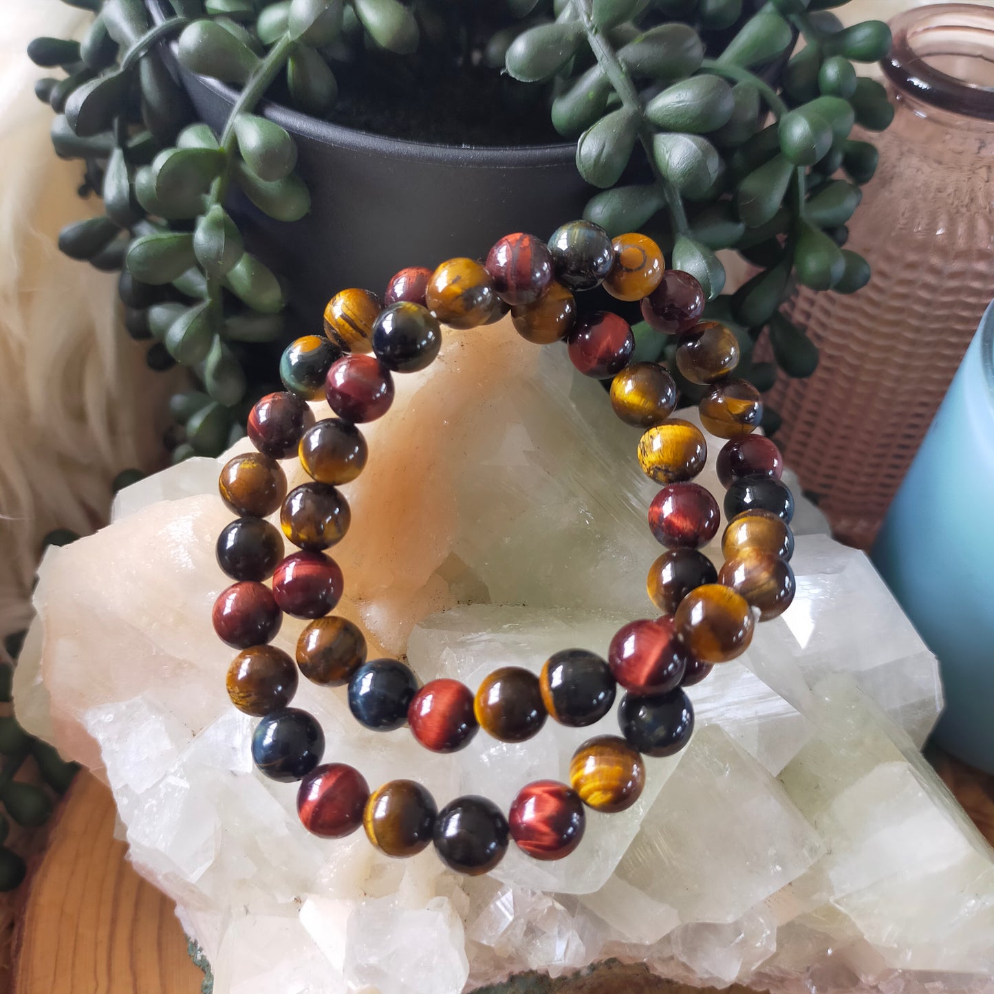 Mixed Tigers Eye Bracelet