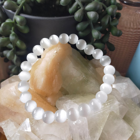 Satin Spar Bracelet