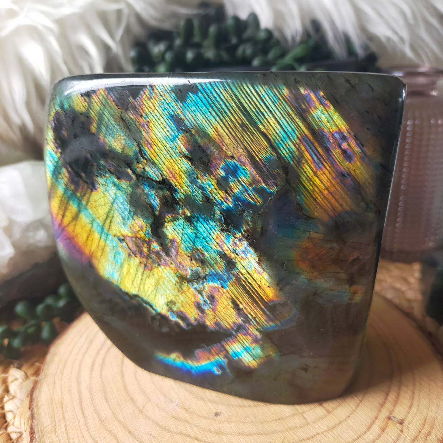 Rainbow Labradorite Freeform