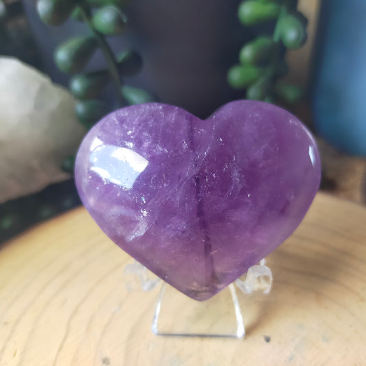 Amethyst Heart