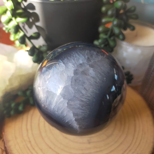 Volcano Agate Sphere