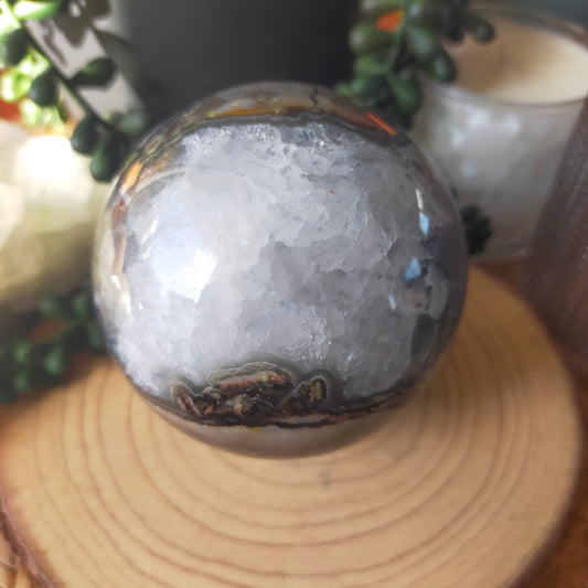 Volcano Agate Sphere