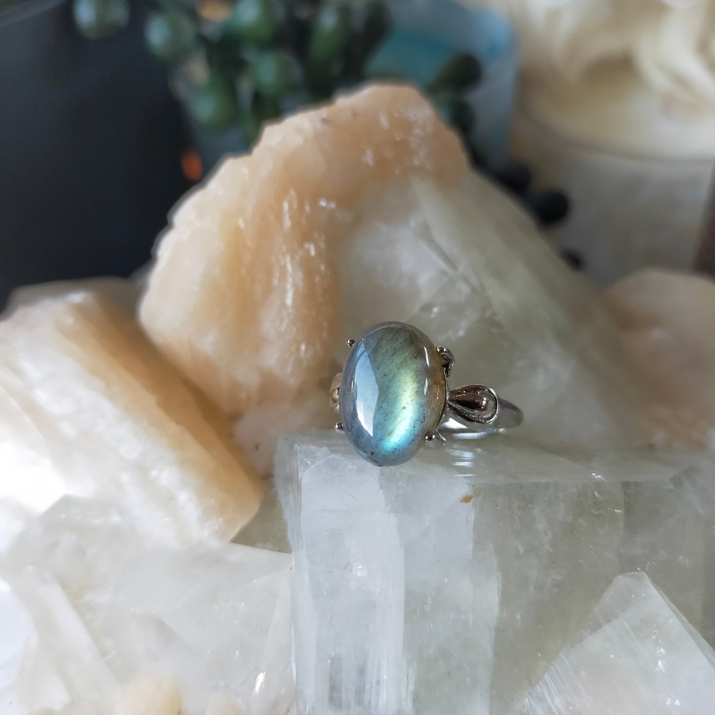 Labradorite Ring