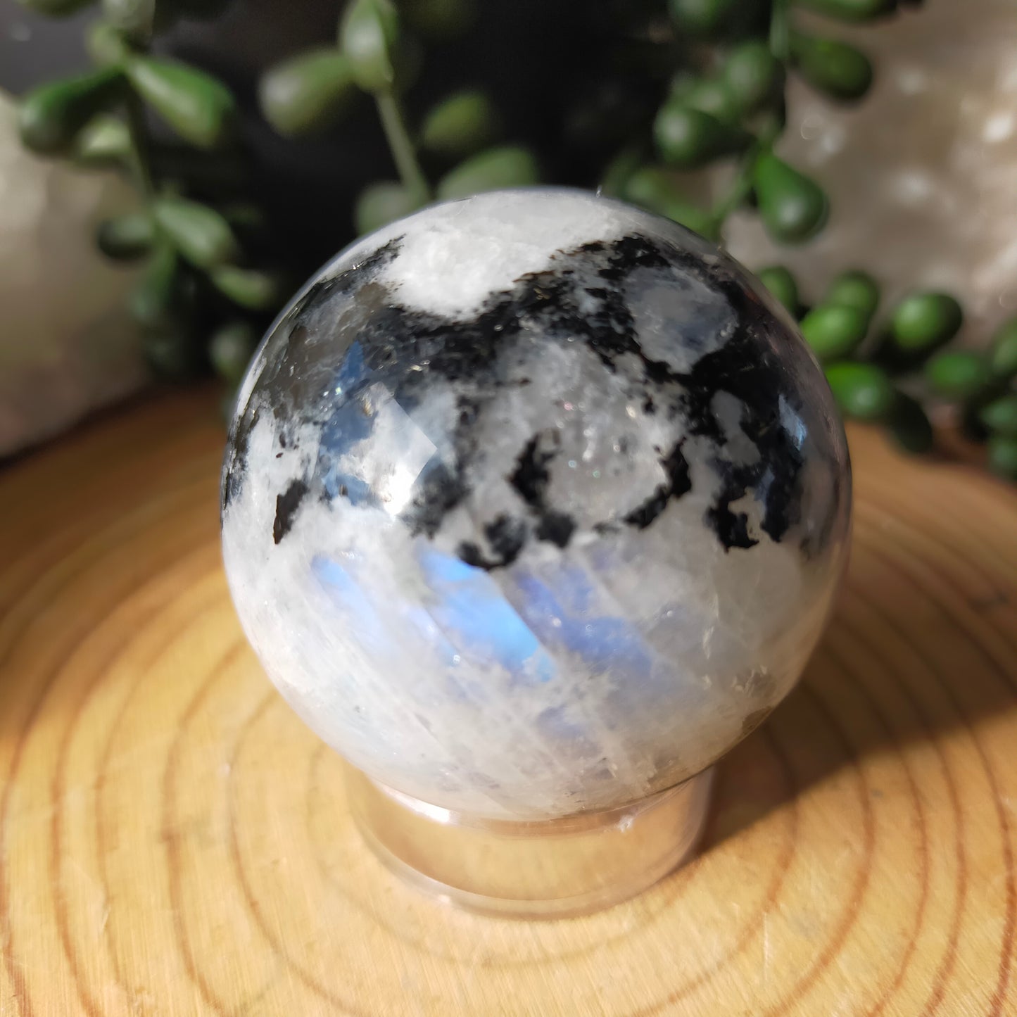 Rainbow Moonstone Sphere