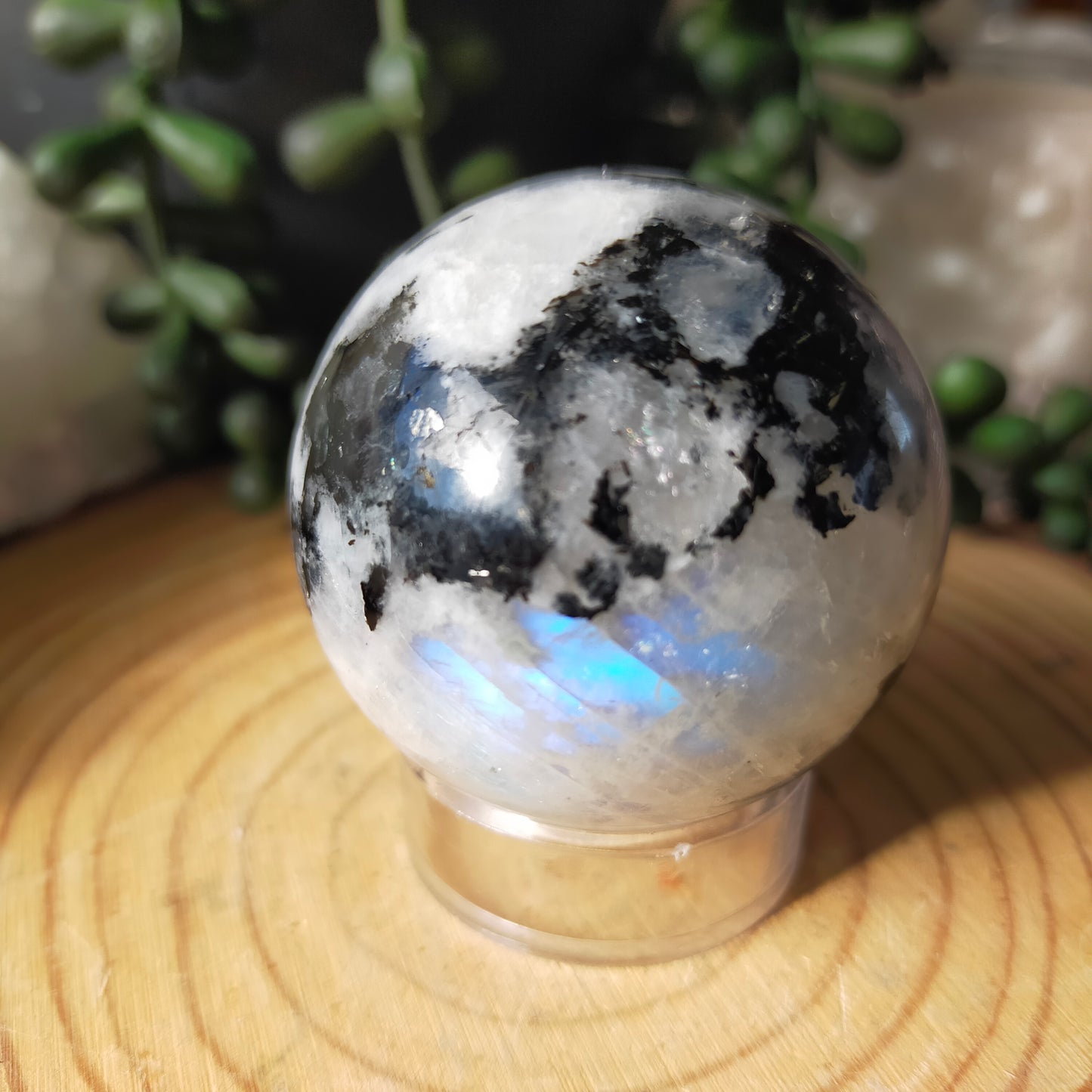 Rainbow Moonstone Sphere