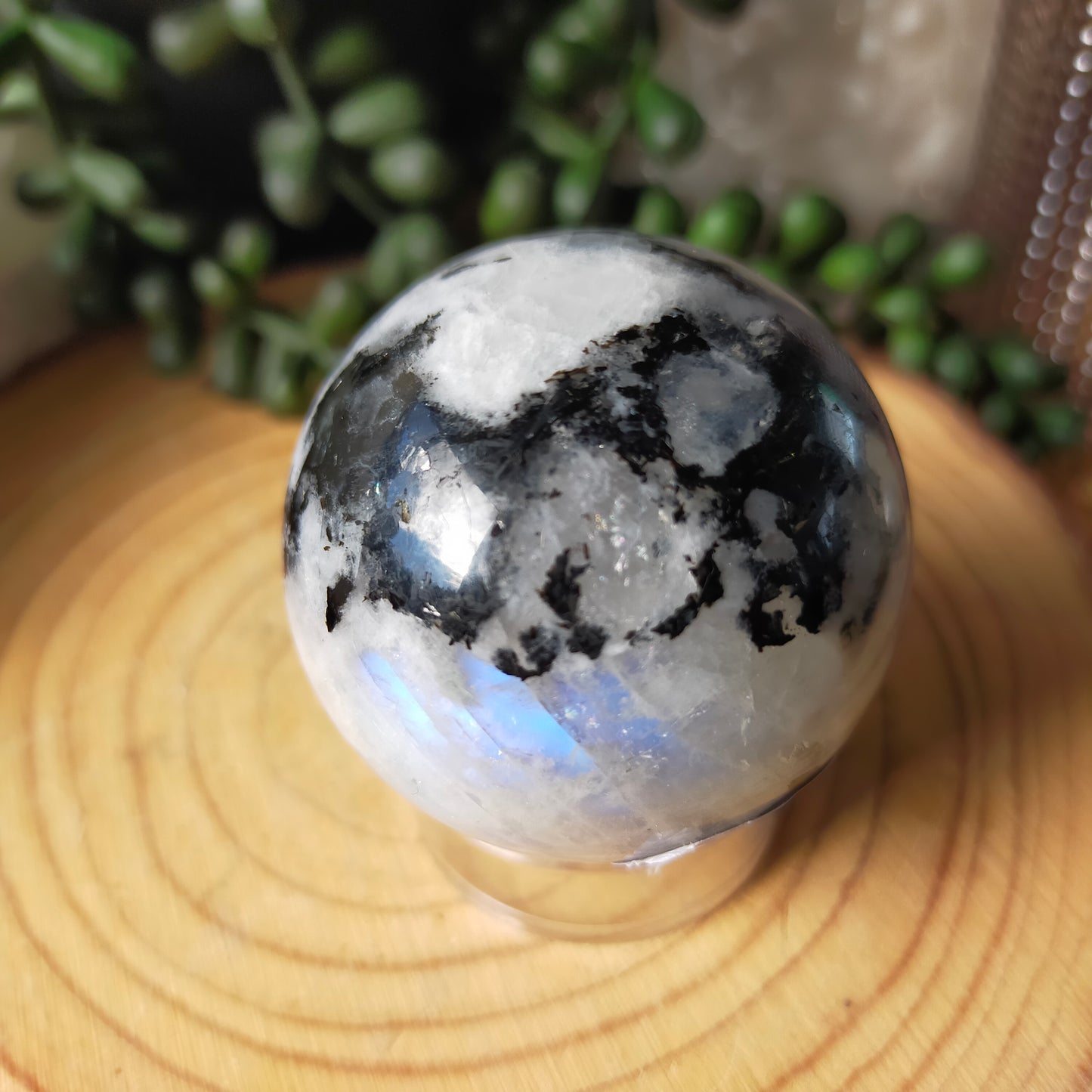 Rainbow Moonstone Sphere